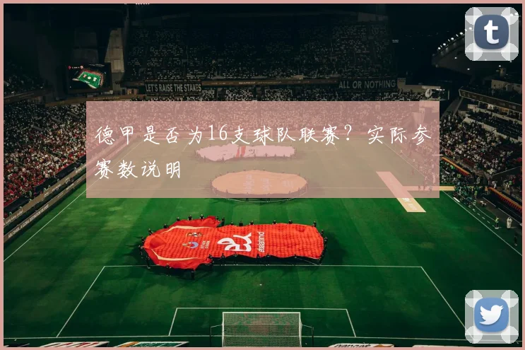 德甲是否为16支球队联赛？实际参赛数说明